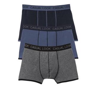 شورت مردانه لیورجی مدل پادار کد Wrt3NBGrBB مجموعه سه عددی