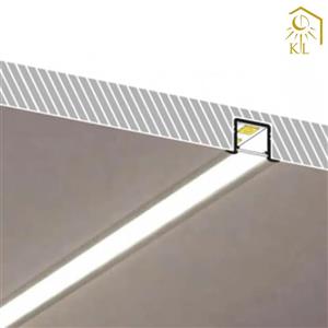 لاین نوری چراغ خطی توکار LED رویه 23 ارتفاع 12 میلیمتری کد 3