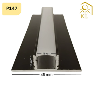 لاین نوری چراغ خطی بین تایلی LED رویه 16 ارتفاع 16 میلیمتری کد P147