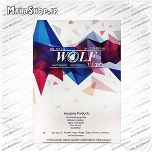 کاغذ ولف 110 گرم سابلیمیشن 100 برگی A4