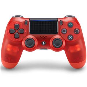 دسته بازی پلی استیشن 4 قرمز کریستالی Playstation DualShock Wireless Controller Crystal Red شرکتی بی سیم 