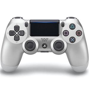 دسته بازی پلی استیشن 4 نقره ای Playstation 4 DualShock 4 Wireless Controller Silver Ps4 DUALSHOCK 4 SILVER