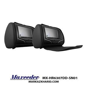Maxeeder MX-HR6307DD SN01 مانیتور پشت صندلی جفت دی وی دی مکسیدر 