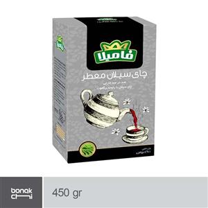 چای سیلان معطر فامیلا صدرصد خارجی با رایحه برگاموت 450 گرم 
