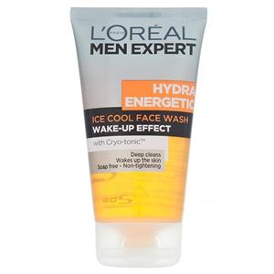    ژل پاک کننده صورت آقایان سری Men Expert مدل Hydra Energetic حجم 150 میلی لیتر لورآل