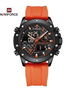 ساعت مچی دوزمانه مردانه نیوی فورس Naviforce NF 9221 B/O/O