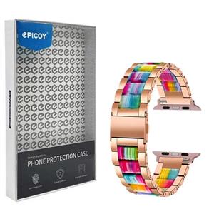 بند اپل واچ 42-44-45-49 میلی متری اپیکوی مدل Cartier Opal کد1