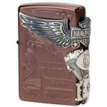 فندک زیپو کاستوم ادیشن رزگلد کد Zippo Harley Davidson HDP-49