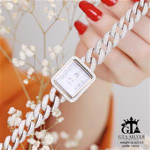 ساعت زنانه نقره آماندا کد 854