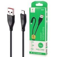 کابل میکرو یو اس بی فست شارژ اسکای دلفین S20V طول 1 متر