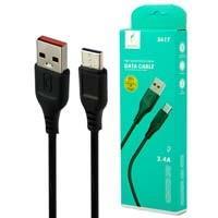 کابل شارژ و دیتا Type-c فست 1 متری  Sky Dolphin S61T