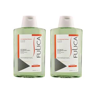 شامپو کاهش دهنده چربی فولیکا مناسب موهای چرب حجم 200 میلی لیتر بسته 2 عددی