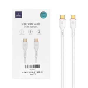 کابل دو سر تایپ سی ویوو مدل YQ02 C-C طول 1.2 متر کد88