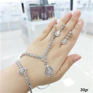 سرویس نقره تراش زنانه هانا کد 600