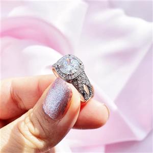 انگشتر نقره زنانه السا کد 674 