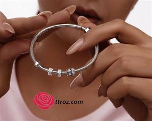 النگو نقره زنانه سامو کد 552
