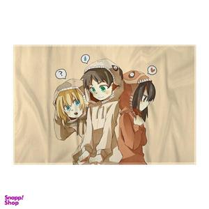 کاغذ کادو ترمه طراحان ایده مدل Attack on Titan کد strm0368