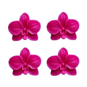 شمع دست ساز مدل ارکیده 4 عددی