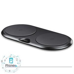 استند شارژ بیسیم مدل WXXHJ-01 Dual Wireless Charger برند Baseus