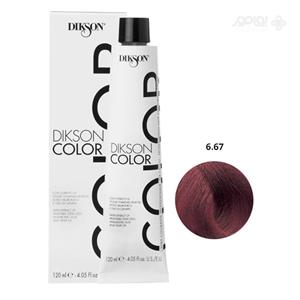 رنگ موی دیکسون شماره 6.67 Dikson color 6RRA