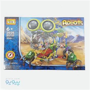 ساختنی لوز مدل Ox-Eyed Robots 3026 
