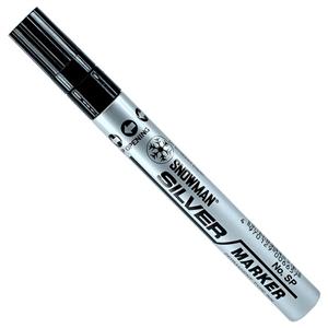 ماژیک پینت مارکر طلایی و نقره ای اسنومن