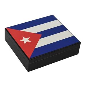 هومیدور چوبی سیکارلان پرچم کوبا Sikarlan Humidor Cuban Flag Sk-1001C 