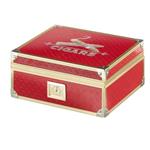 هومیدور چوبی فلزی آنجلو Anjelo Humidor Alu 