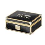 هومیدور چوبی فلزی آنجلو Anjelo Humidor Alu Black 