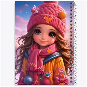 دفتر مشق 50 برگ خندالو طرح دخترانه کد F2099