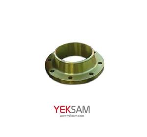 فلنج گلودار آهنی دو رو تراش سایز 14 اینچ کلاس ۱۵۰ برند مشهد