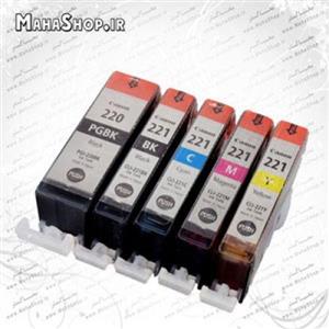 کارتریج Canon 220 , 221 جوهر افشان رنگی