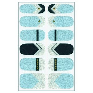 استیکر طراحی ناخن مدل ژله ای کد H47 -
