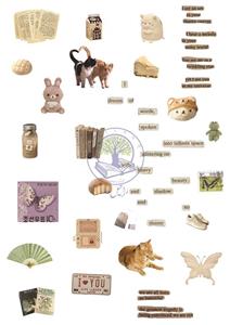 استیکر بدون برش طرح کاوایی/گرانج کد sd013 