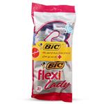 پک دو عددی تیغ اصلاح بیک 3 عددی Flexi Lady و Comfort