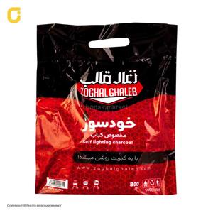 زغال کبابی خودسوز قالب وزن 800 گرمی