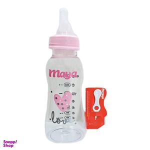 شیشه شیر مایا مدل دسته دار LOVE ظرفیت 250 میلی لیتر