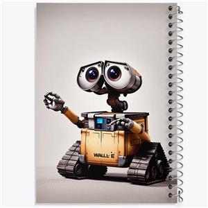 دفتر مشق 100 برگ خندالو طرح وال ای کد N1661