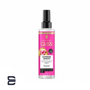 اسپری دو فاز مو  گلیس مدل supreme length حجم 250 میلی لیتر