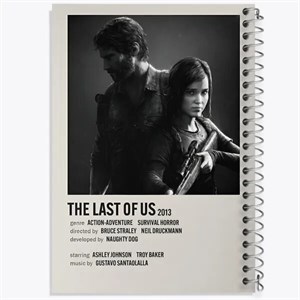 دفتر مشق 50 برگ خندالو طرح لست آف آس (The Last Of Us) کد F1659