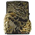 فندک زیپو کاستوم ادیشن اژدها طلایی کد 5662 Zippo Dragon Claw 