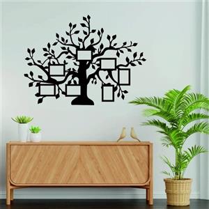 استیکر مدل قاب عکس دیواری چوبی کد KT82 -