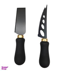 کارد صبحانه خوری مدل BLK-TWIN کد SHR 827 مجموعه 2 عددی