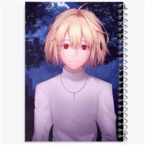 دفتر مشق 100 برگ خندالو طرح بازی تسوکی هیمه‌ (Tsukihime) کد 34523