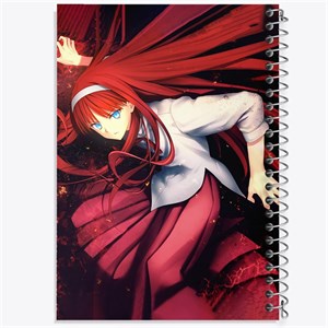 دفتر مشق 100 برگ خندالو طرح بازی تسوکی هیمه‌ (Tsukihime) کد 34523