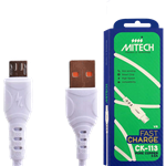 کابل شارژ از برند میتک USB-A به micro USB کد 113