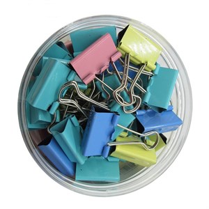 گیره کاغذ کد DL6066 سایز 15 میلی متر بسته 6 عددی