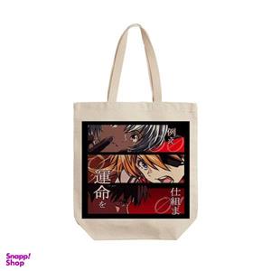 ساک خرید ترمه طراحان ایده مدل Neon Genesis Evangelion طرح نئون جنسیس اونگلیون کد strm0556 - L