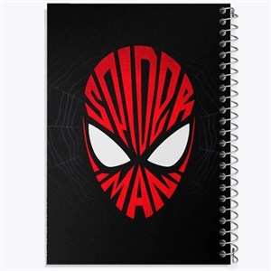 دفتر مشق 50 برگ خندالو طرح مرد عنکبوتی (Spider Man) کد F1691