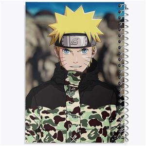 دفتر مشق 50 برگ خندالو طرح انیمه ناروتو (Naruto) کد F835
